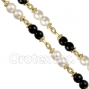 BN 016 Gold Layered Pearl Bracelet